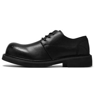 GZZ Dress Shoes Men's Low Top Black