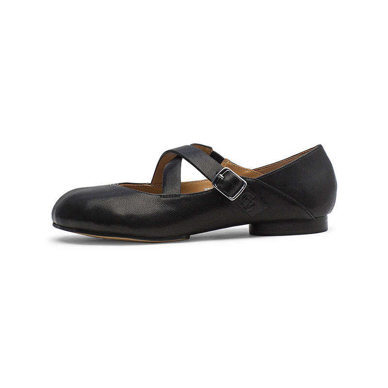 Coup De Foudre Sheepskin Mary Jane Shoes Women's