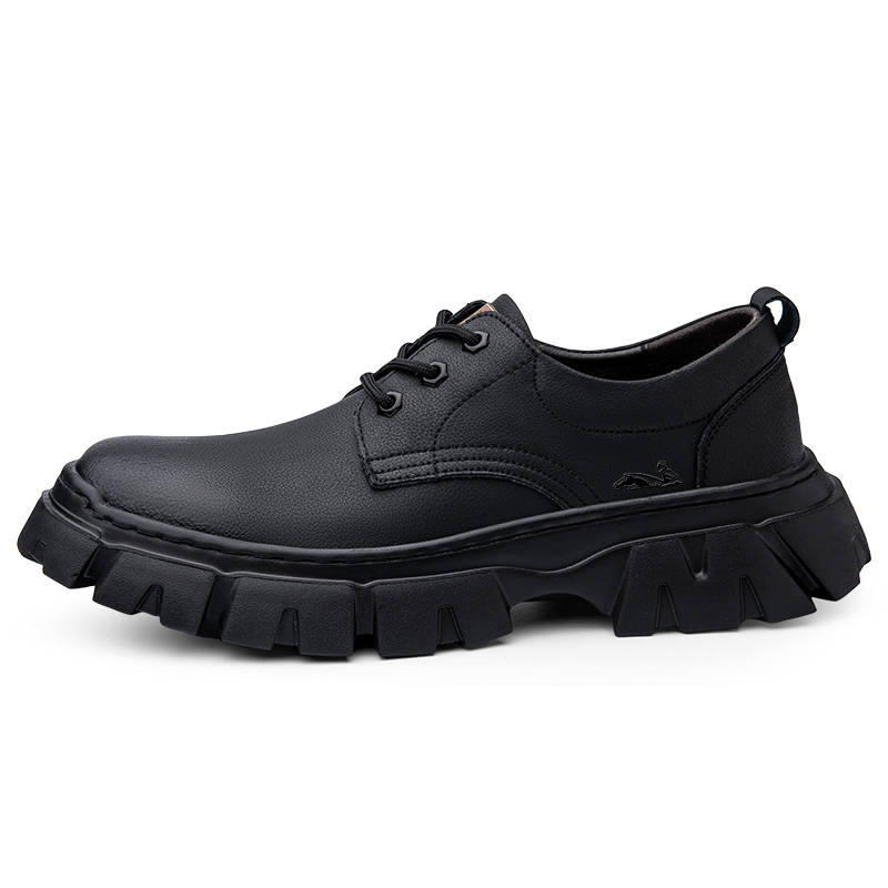 YINGLUNQISHI Top Grain Cow Leather Casual Shoes Men's