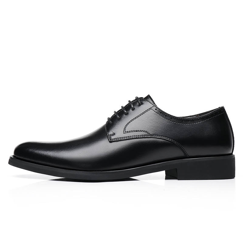 Shanpijiang Dress Shoes Men's Low Top Black/Brown