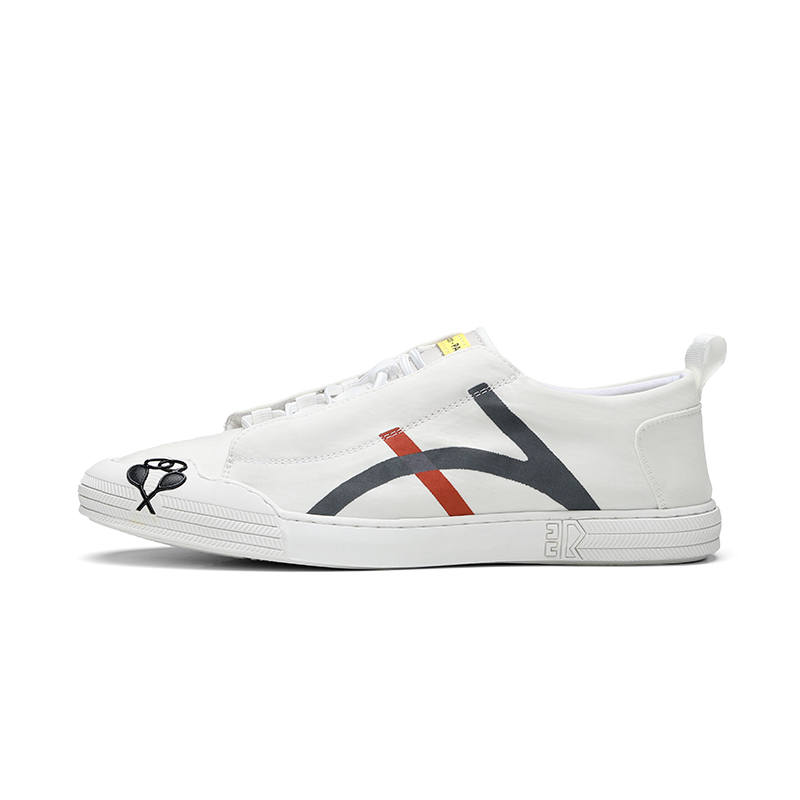 PARDASAUL Canvas Shoes Men's Low Top White/Apricot