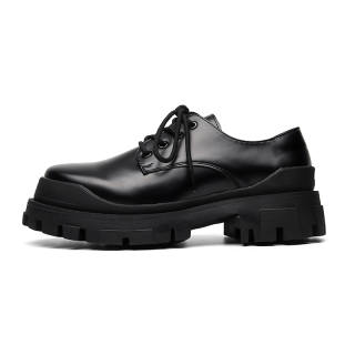 LUOMAIKE Men's Casual Shoes Men's Low Top Black