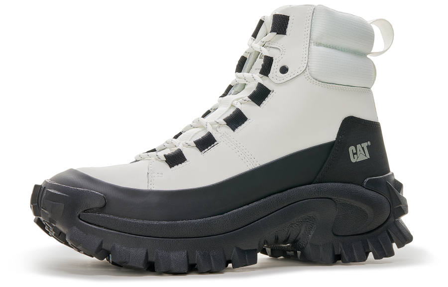 CAT CAT Re Powered Moon Rover Collection Combat Boots Unisex White