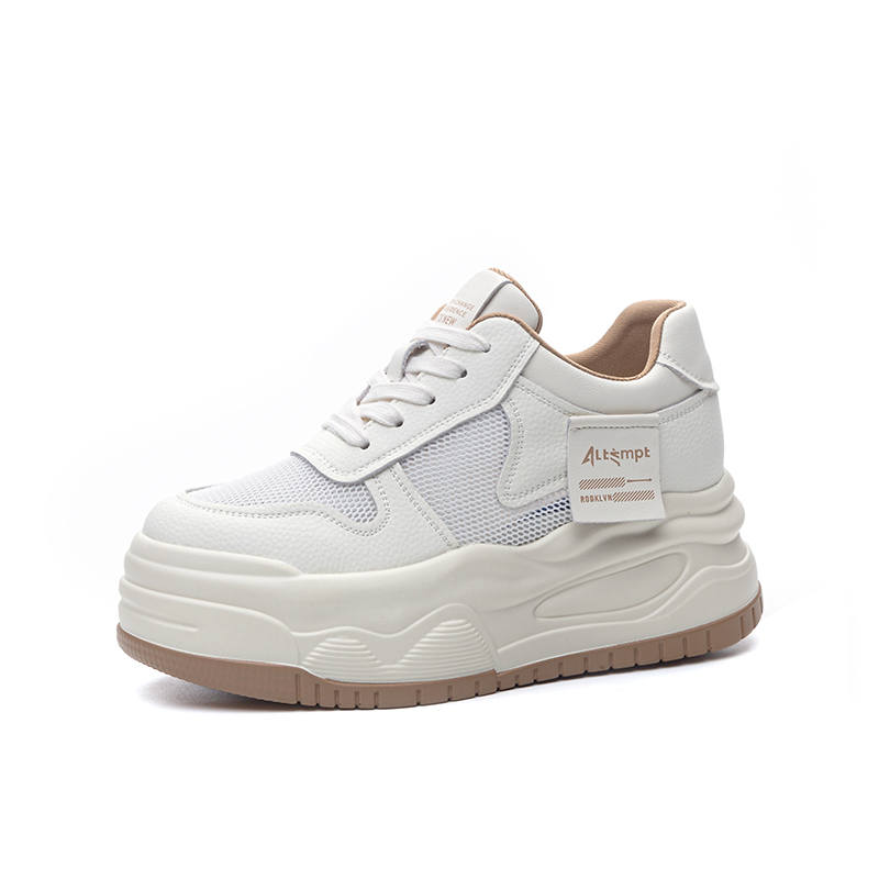 CHIBANG Cow Leather Lightweight Low top Casual Shoes Women's