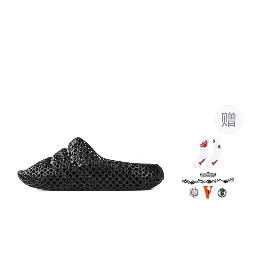 VLONE Slide Slippers Unisex Silver