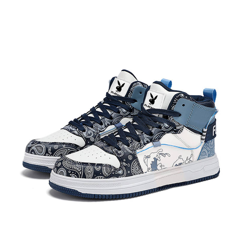 Playboy Playboy High top Skateboard Shoes Men's Box