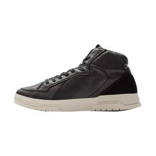 MARC OPOLO Cow Leather Slip Resistant Abrasion Resistant High top Casual Shoes Women's Black