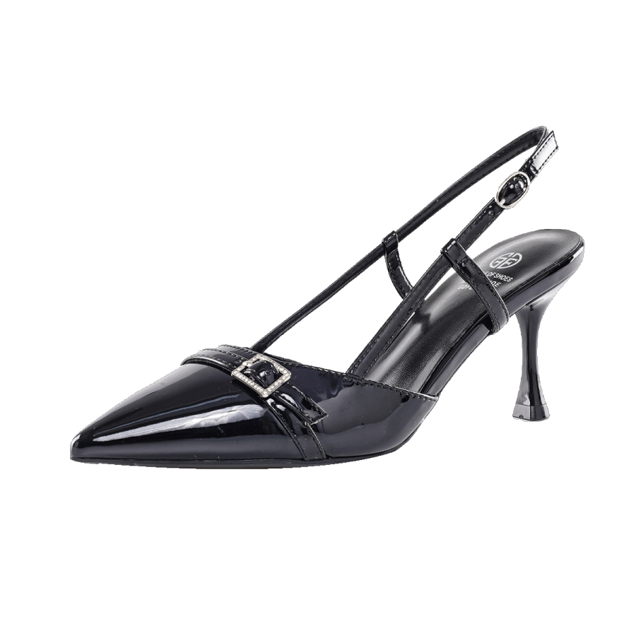 GUDIANFENGDU Pu Slim Heel High Heels Women's