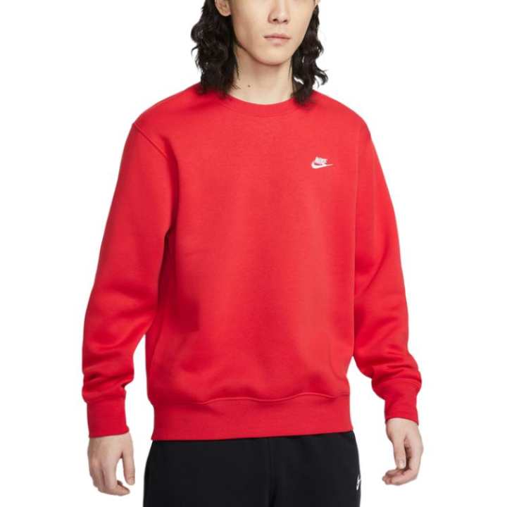 Nike Nike Sweatshirts Men's Red Crew Neck Moderate