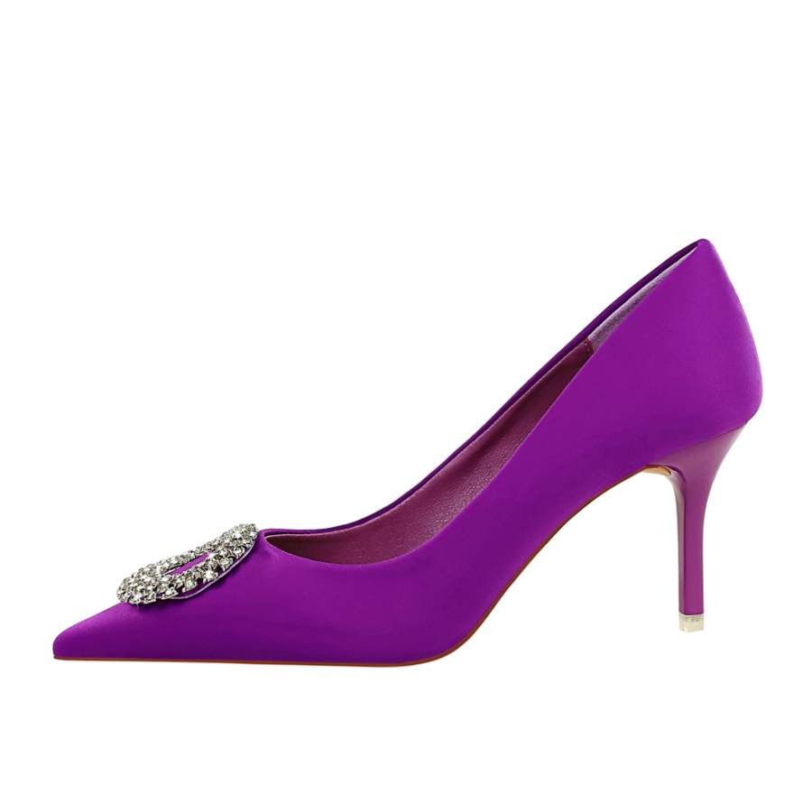 QITUMAUL Slim Heel High Heels Women's