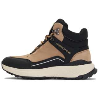CARNAVAL DE VENISE Fabric High top Casual Shoes Men's Light Coffee