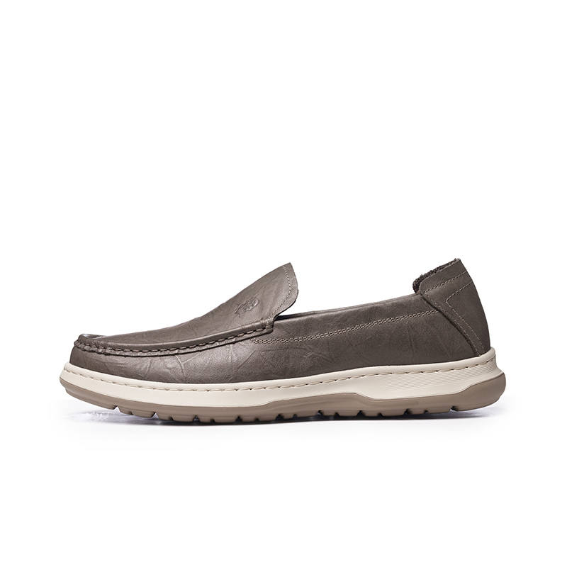 LAORENTOU Top Grain Cow Leather Casual Shoes Men's