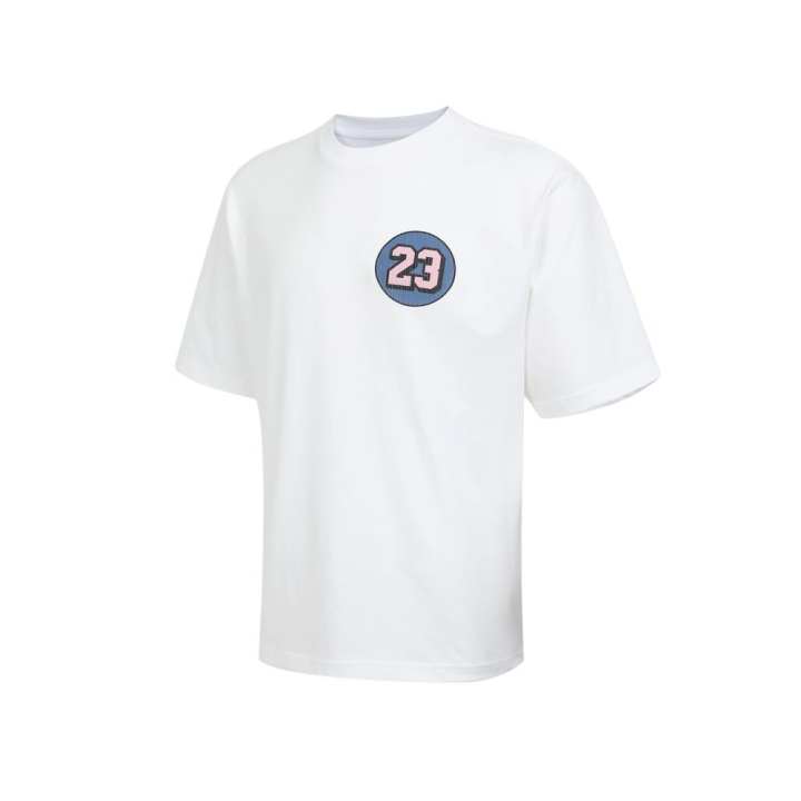 Jordan Jordan T Shirts Men's White Crew Neck Moderate