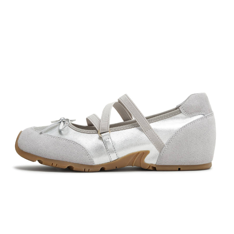 Teenmix Gummies Ballet, Hidden Wedge 3cm Flat Mary Jane Shoes Women's