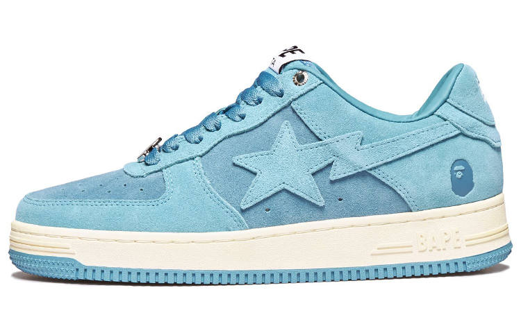 A BATHING APE BAPE A BATHING APE Bape Sta Blue Suede