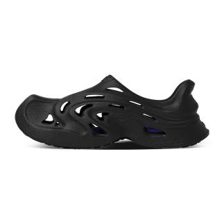 MAISON MISFIT 15 Taotie EVA Clogs Men's Black Upper Purple Sole