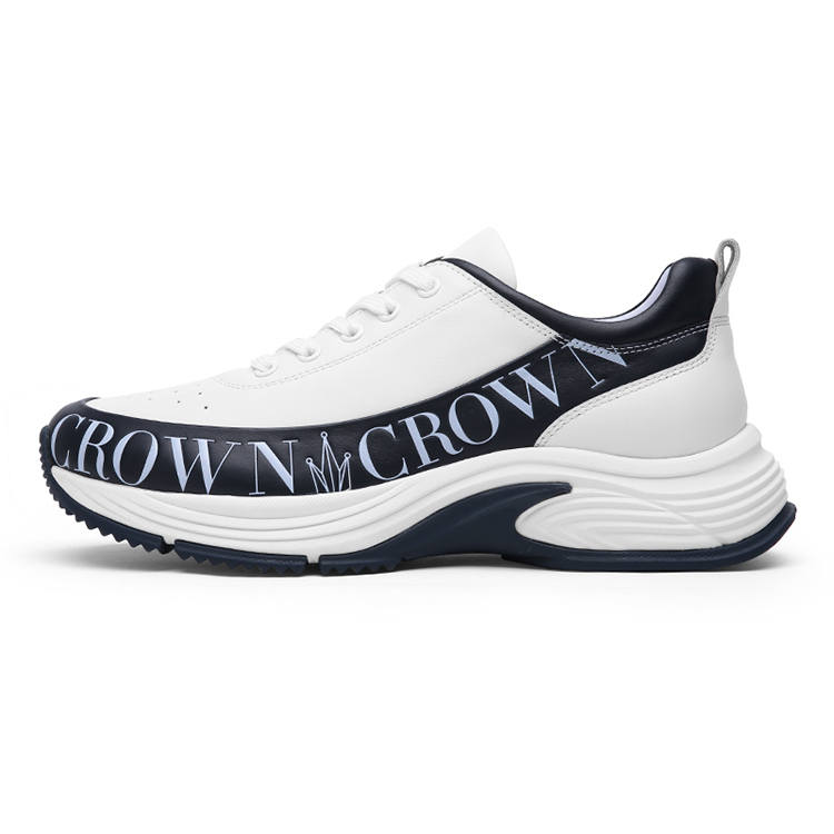 CROWN CROWN Abrasion Resistant Low top Chunky Sneakers Men's