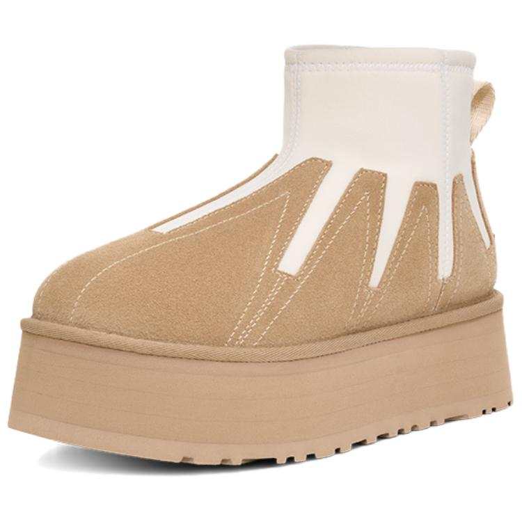 UGG UGG Classic Mini Dipper Sunwave Boot Mustard Seed Women's