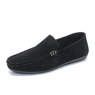 ZULISHI Gommino Loafers Men's Black/Gray/Brown