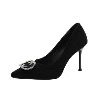 Luji Slim Heel High Heels Women's Black