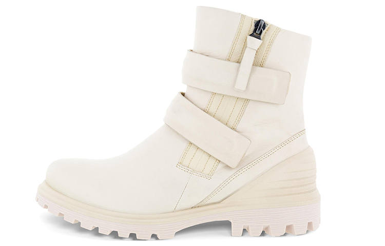 Ecco Ecco Leather Ankle Boots Women's White