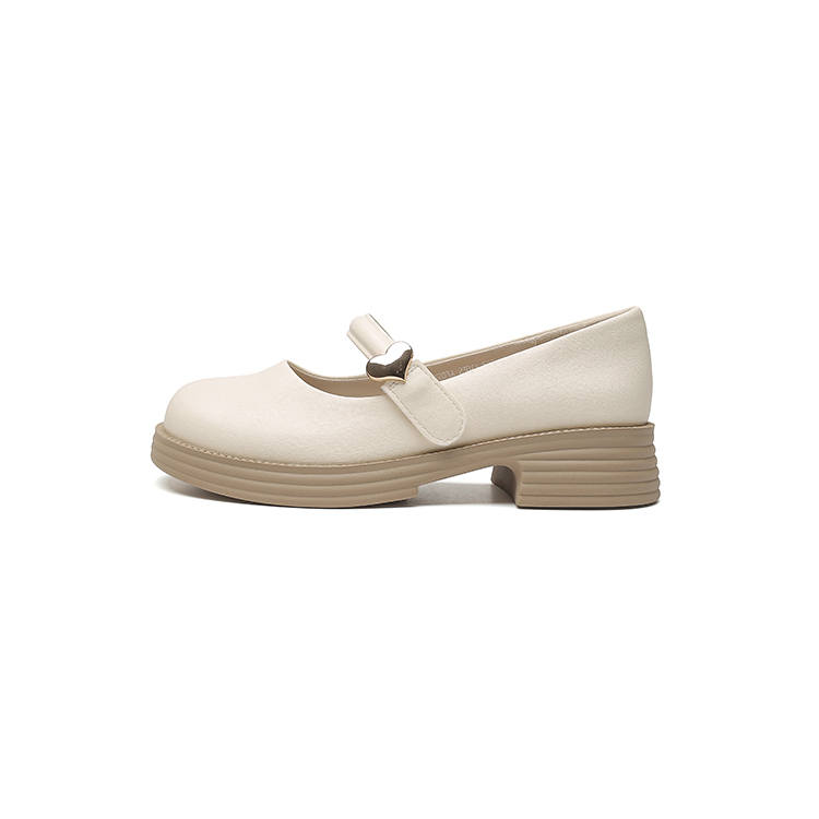 DUSTO Pu Synthetic Leather Mary Jane Shoes 3.6cm Women's