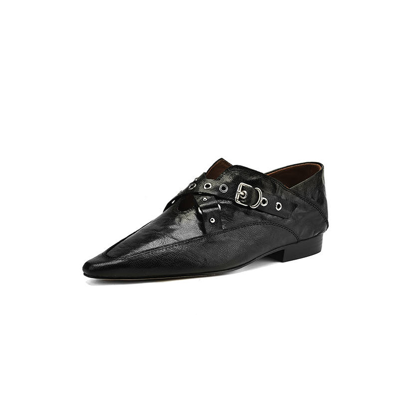 YIKEFEI Sheepskin Casual Shoes Women's