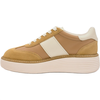 COLE HAAN Cow Leather Low top Casual Shoes Women's Beige