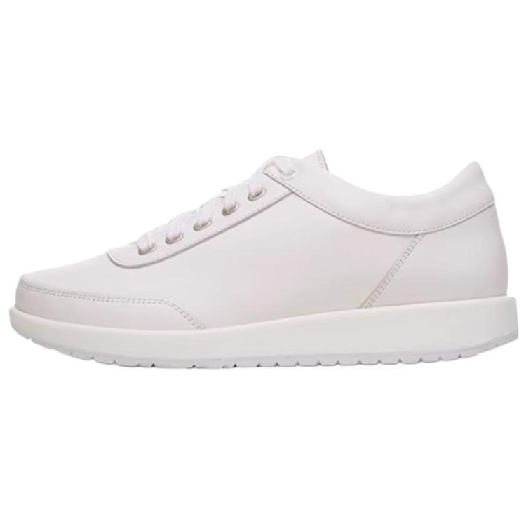 Birkenstock Honnef Cow Leather Low top Casual Shoes Unisex White Narrow
