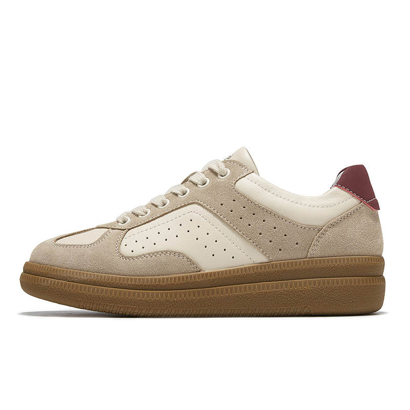 XB-ITER XB ITER Top Grain Cow Leather Low top Skateboard Shoes Women's