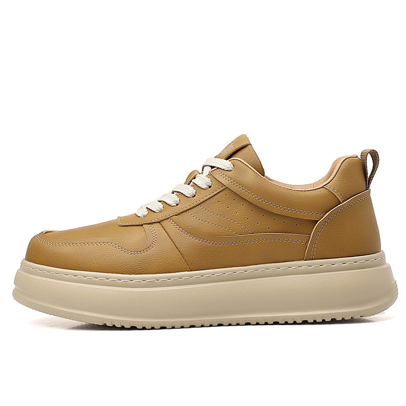 Mulinsen Microfiber Leather Slip Resistant Abrasion Resistant Low top Skateboard Shoes Men's