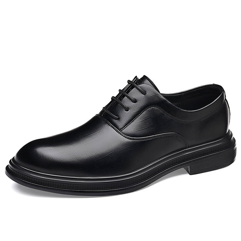 YIMINU Dress Shoes Men's Low Top Black
