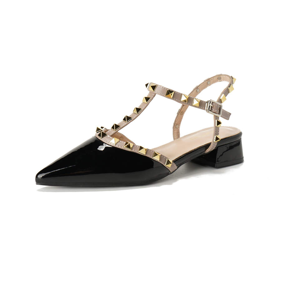 QITUMAUL Chunky Heel High Heels Women's