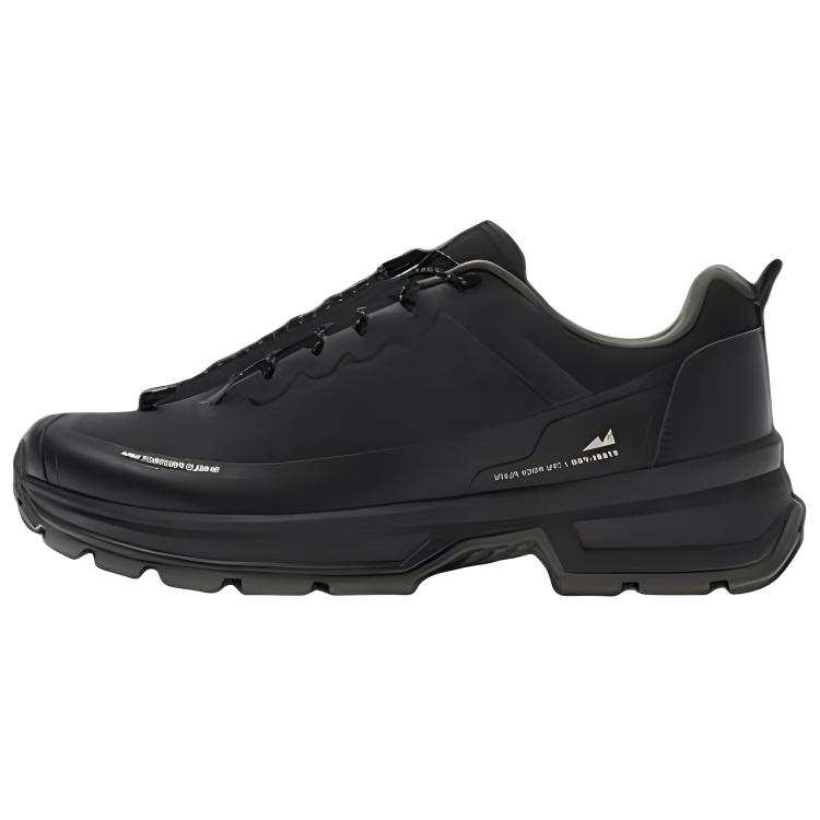 ZARA Polyester Cushioning Low top Mountaineering & Hiking Shoes Men's Black