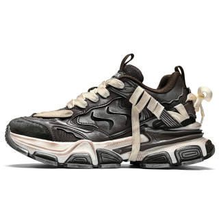 DIKENROK Slip Resistant, Abrasion Resistant, Height Increasing Low top Chunky Sneakers Unisex