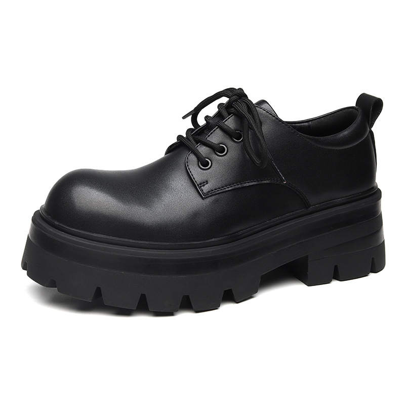 WEISHIBANGWEI WEISHIBANGWEI Microfiber Leather Casual Leather Shoes Men's Black