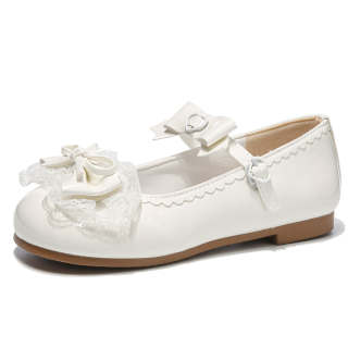 XIAOHONGREN Synthetic Leather Flat Mary Jane Shoes Women's