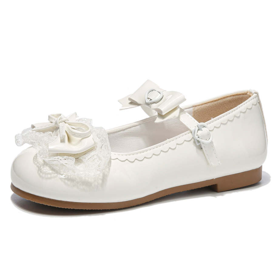 XIAOHONGREN Synthetic Leather Flat Mary Jane Shoes Women's