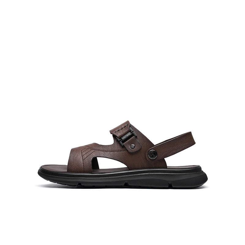 RED DRAGONFLY RED DRAGONFLY Split Cow Leather Beach Sandals Men's