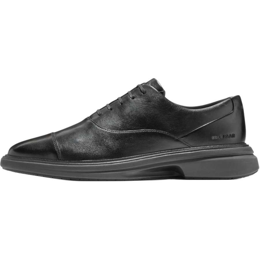 COLE HAAN Oxford Casual Leather Shoes ORIGINAL GRAND Collection Cow Leather Casual Shoes Men's Black