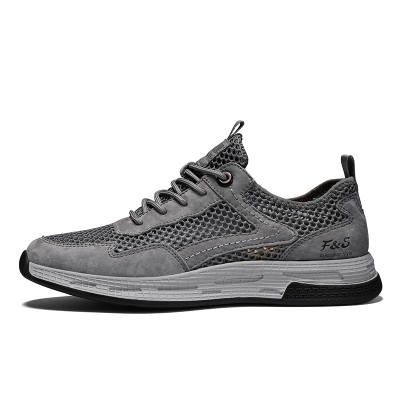 WENNAI Low top Casual Shoes Men's Gray