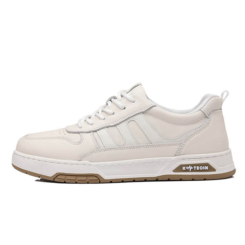 POPULAR ROUSE PR Top Grain Cow Leather Low top Skateboard Shoes Men's