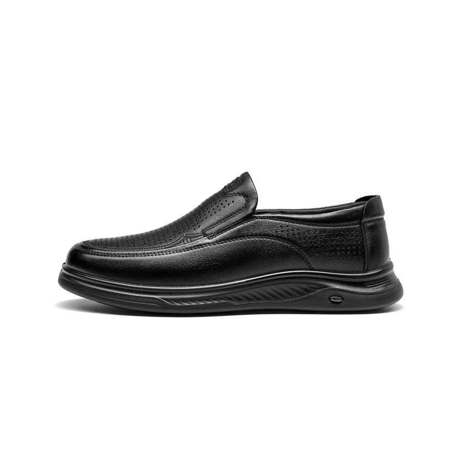 Spider King Cow Leather Men's Casual Shoes Men's Black