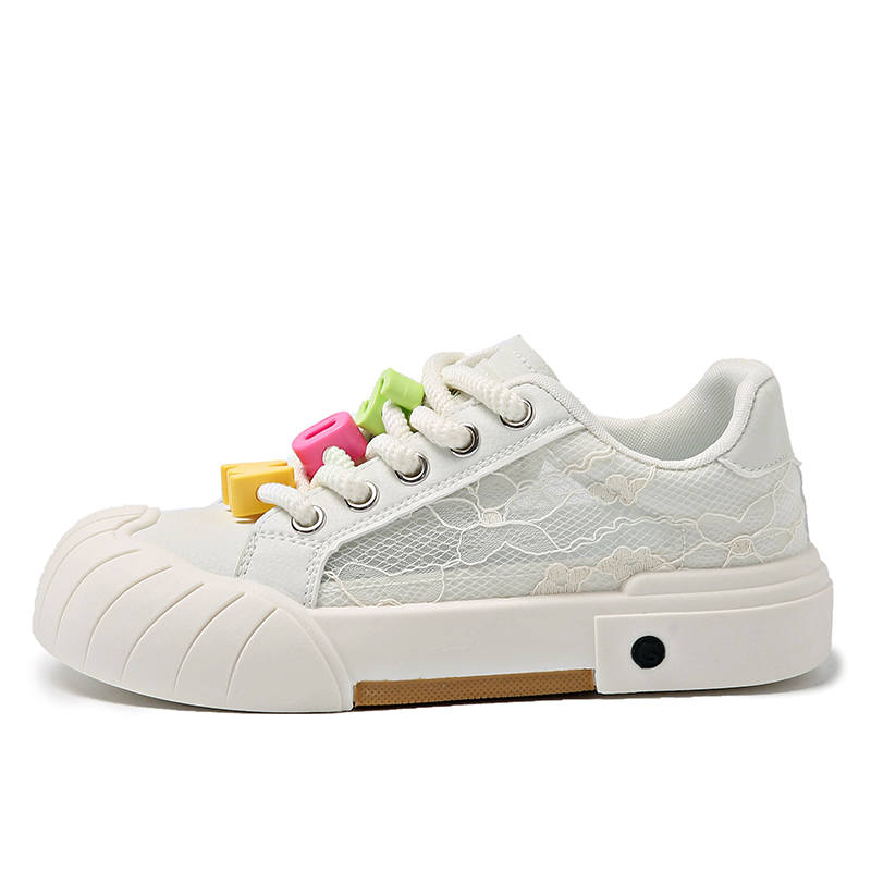 GONGNIUMEILI Mesh Abrasion Resistant Abrasion Resistant Low top Skateboard Shoes Women's