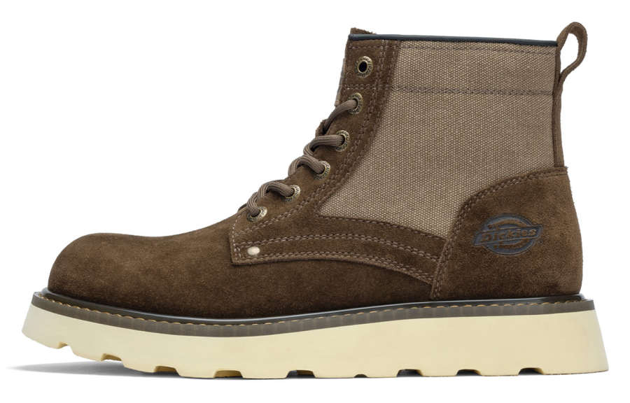 Dickies Dickies Short Mid Calf Combat Boots Men's Dark Coffee