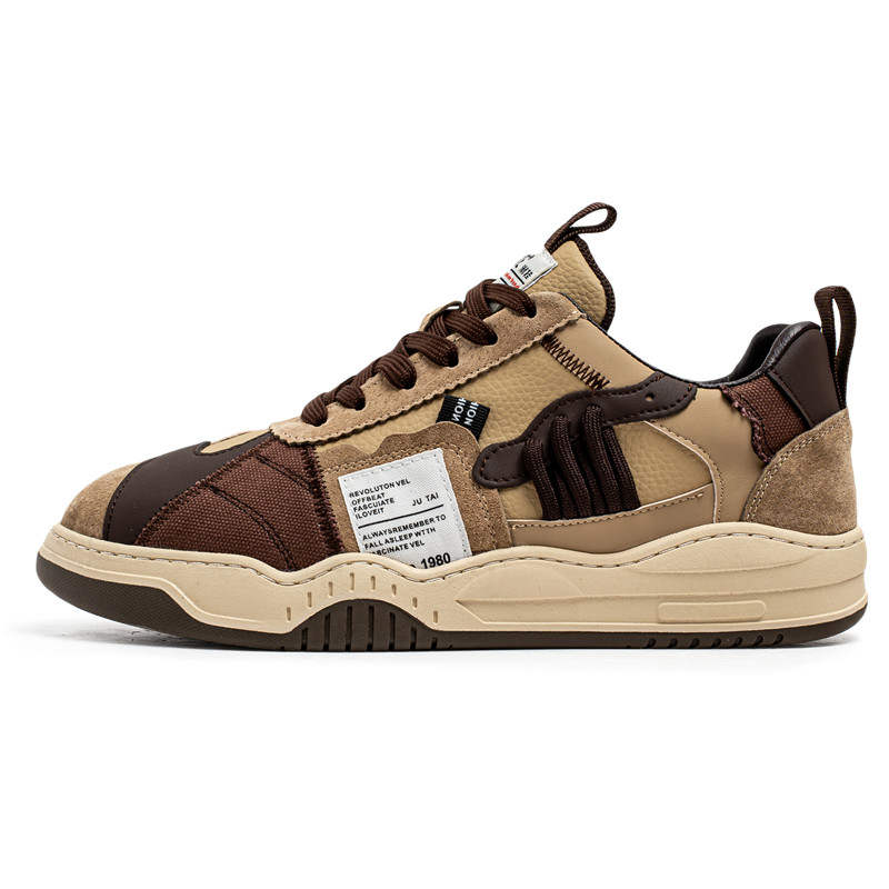 GONGNIULEITING Slip Resistant Height Increasing Slip Resistant Height Increasing Low top Casual Shoes Men's
