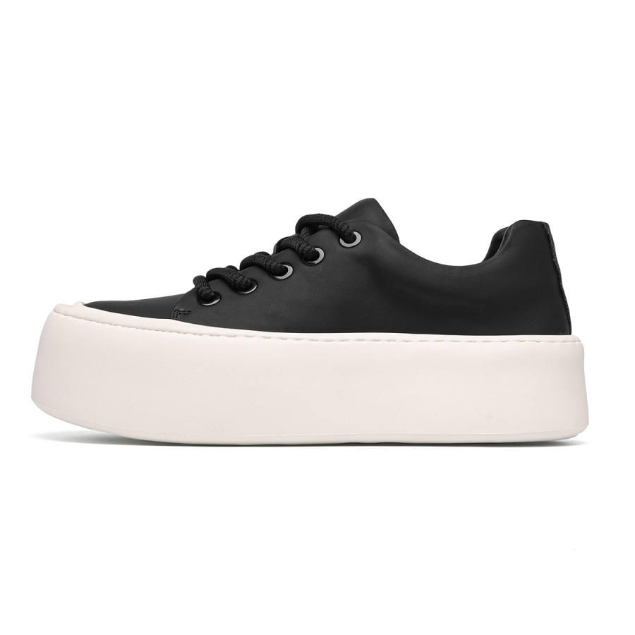 HUITE Cow Split Leather Low top Skateboard Shoes Men's