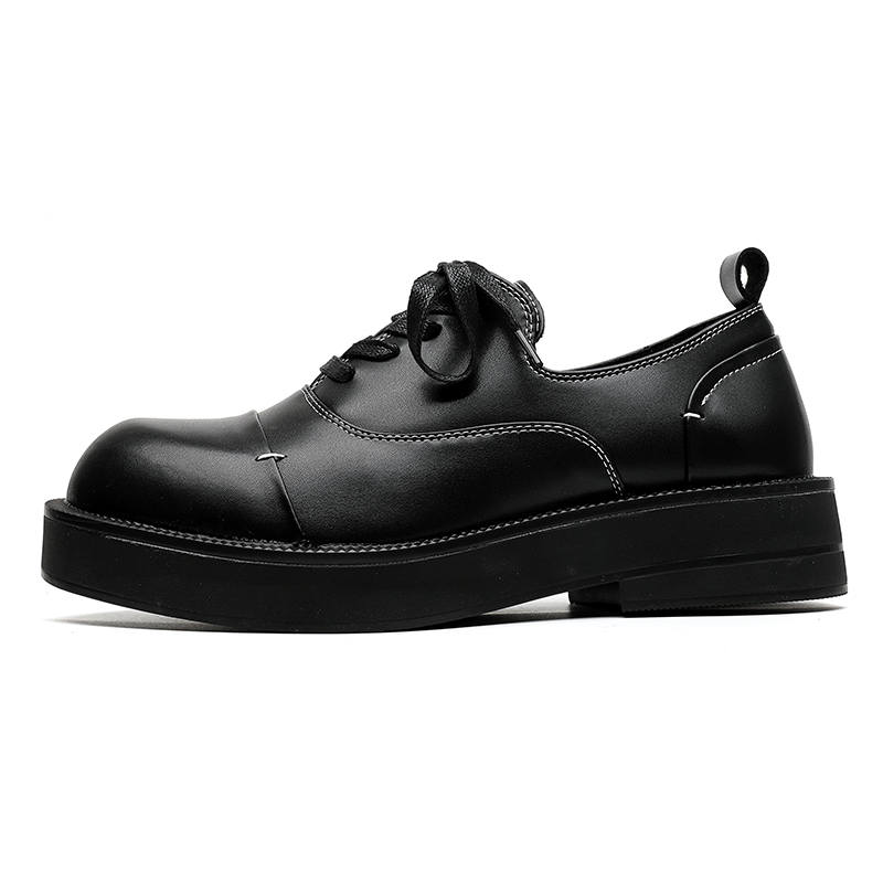 CHILANG Men's Casual Shoes Men's Low Top Black