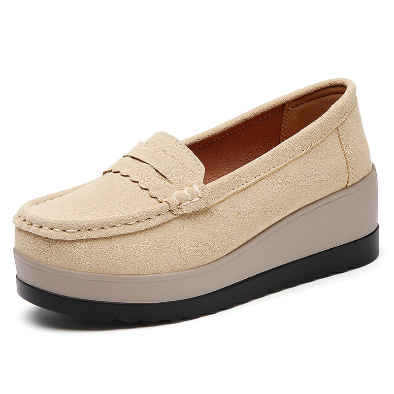 Reivantix Reivanti Slip on Casual Shoes Women's Apricot