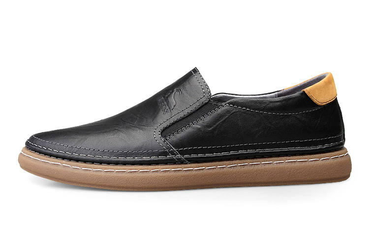 BECK Top Grain Cow Leather Casual Leather Shoes Men's